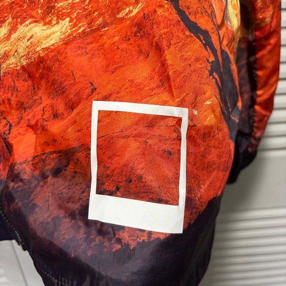 NWT Polaroid Collection Hooded Zip Up Windbreaker Limited Edition Size XL - Picture 2 of 5